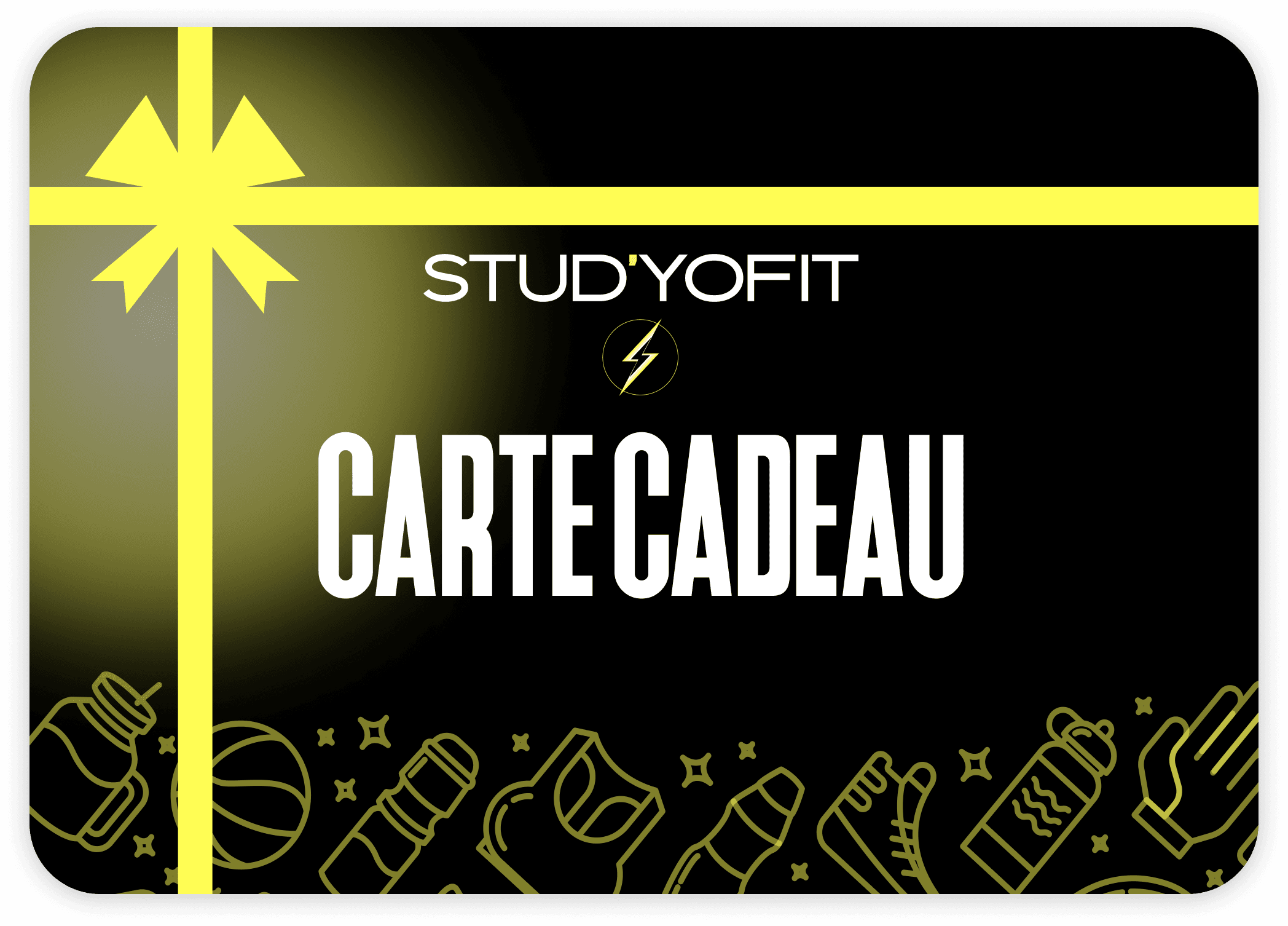 Carte cadeau Stud’Yo Fit - CARTECADEAUSTUDYOFIT