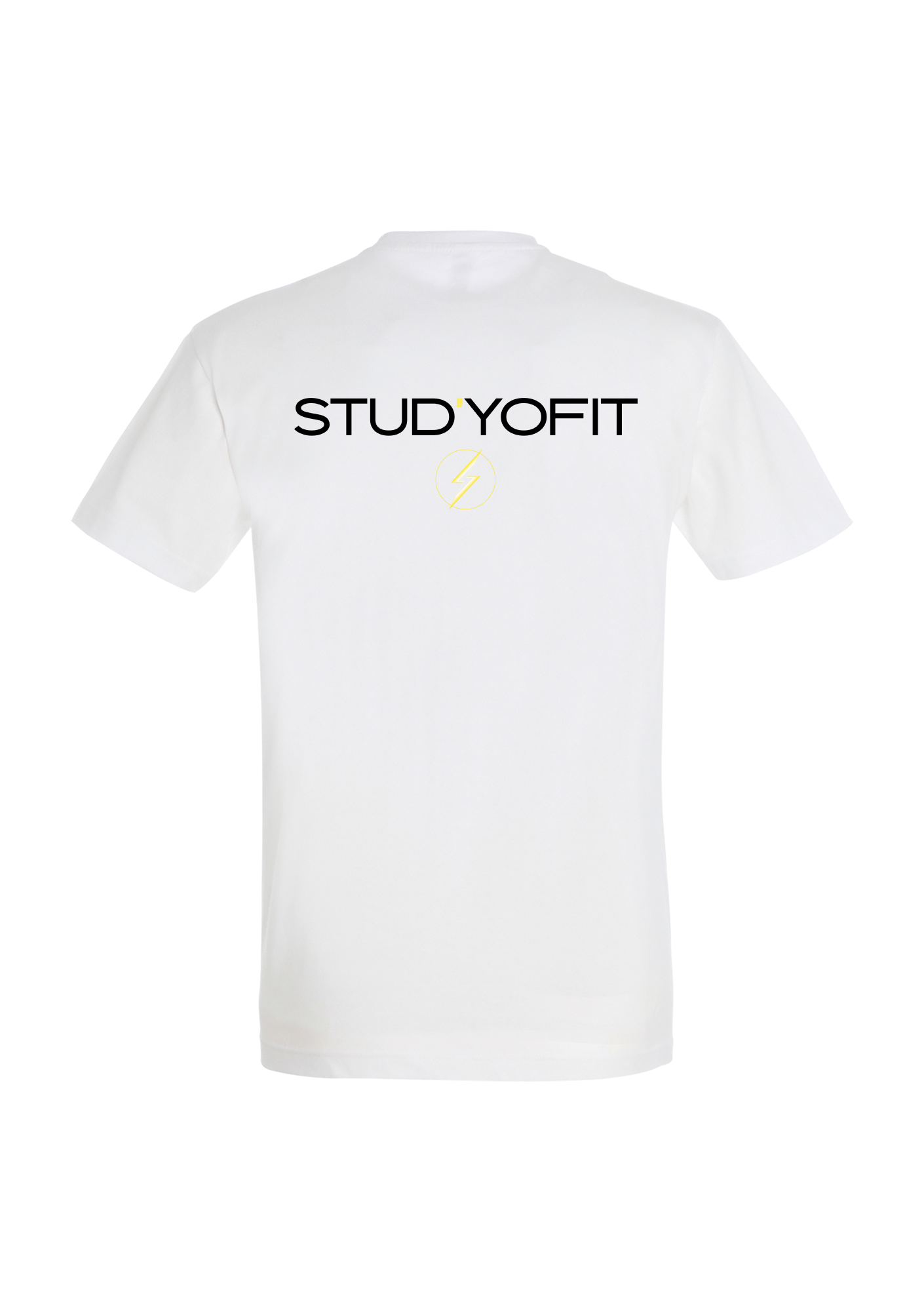 T-shirt Adulte Blanc 001 Stud’YoFit - STFIT01-LOGOSTUDYOFIT-IMPERIALBLANCDOS