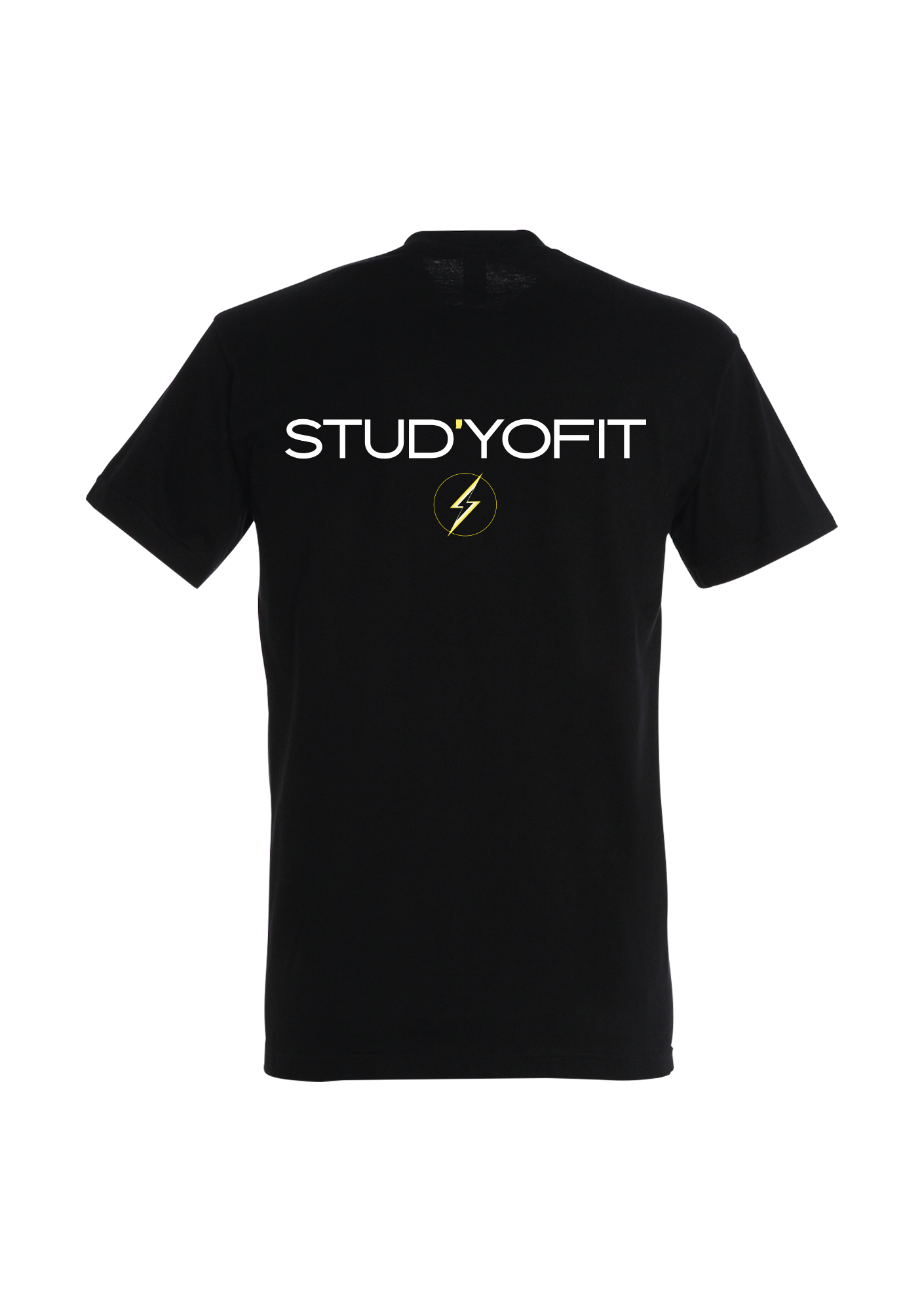 T-shirt Adulte Noir 002 Stud’YoFit - STFIT02-LOGOSTUDYOFIT-IMPERIALNOIRDOS