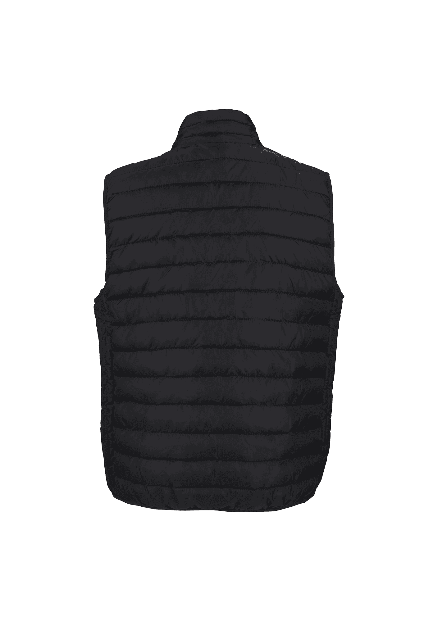 Doudoune sans manches brodée Noire 038 Stud’YoFit - STFIT38-LOGOSTUDYOFIT-DOUDOUNESMNOIREDOS